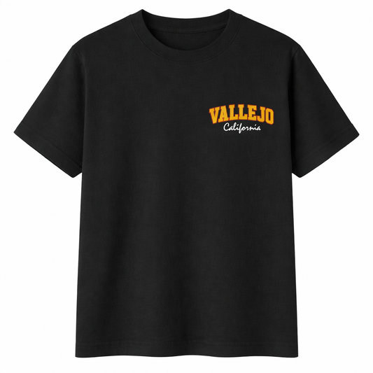 VALLEJO BLACK POCKET TEE